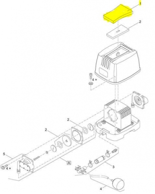 Gehusedeckel verp. AquaOxy 4800