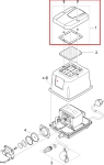 Ersatz Gehusedeckel AquaOxy 5000